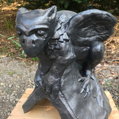 Baby Griffin Angled Roof Finial