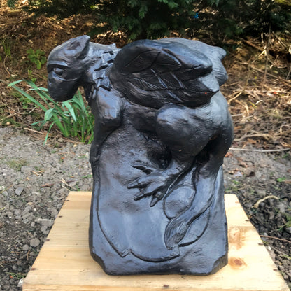 Baby Griffin Angled Roof Finial