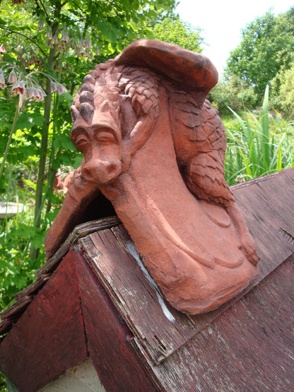 Baby J Dragon Angled Roof Finial
