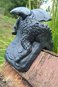 Baby J Dragon Angled Roof Finial