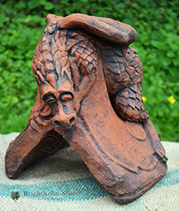 Baby J Dragon Angled Roof Finial