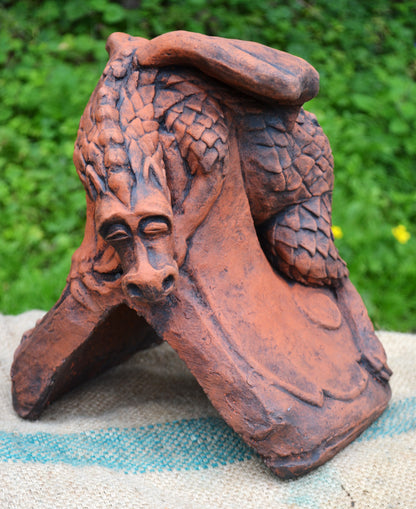 Baby J Dragon Angled Roof Finial