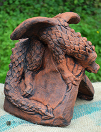 Baby J Dragon Angled Roof Finial