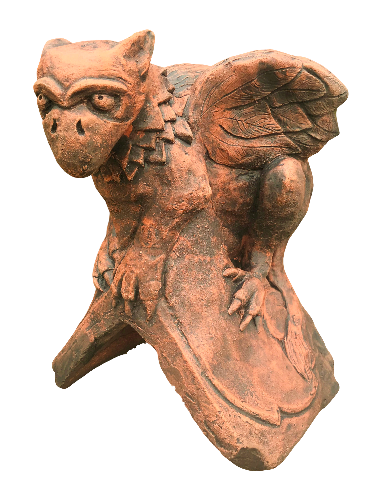Baby Griffin Angled Roof Finial