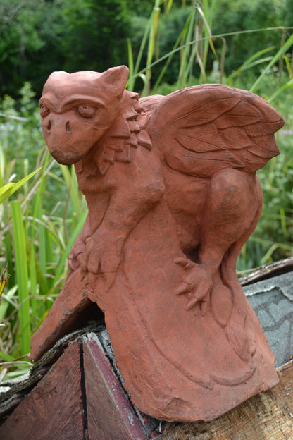 Baby Griffin Angled Roof Finial