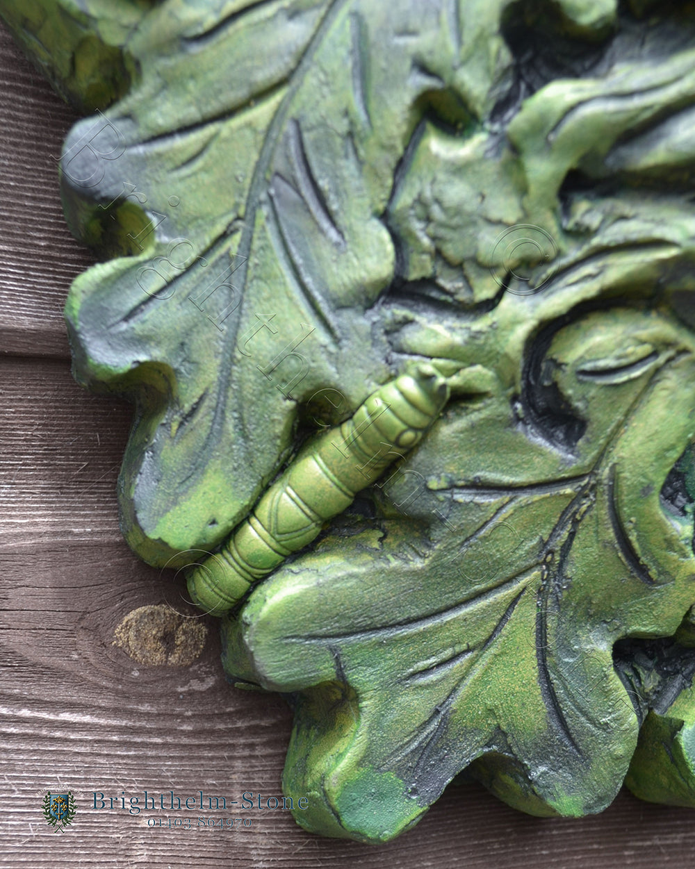 Bags Head Green Man Plaque