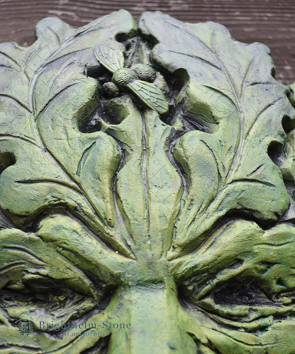 Bags Head Green Man Plaque