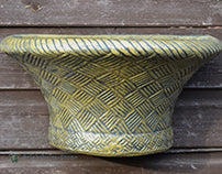 Basket Weave Wall Planter