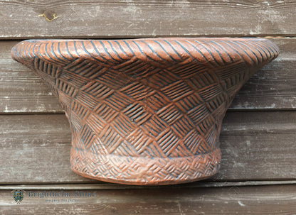 Basket Weave Wall Planter