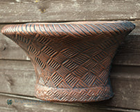 Basket Weave Wall Planter