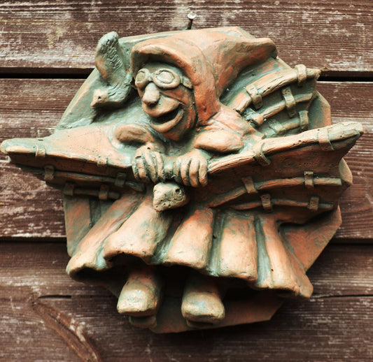 Bird Man Medieval Monk