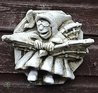 Bird Man Medieval Monk