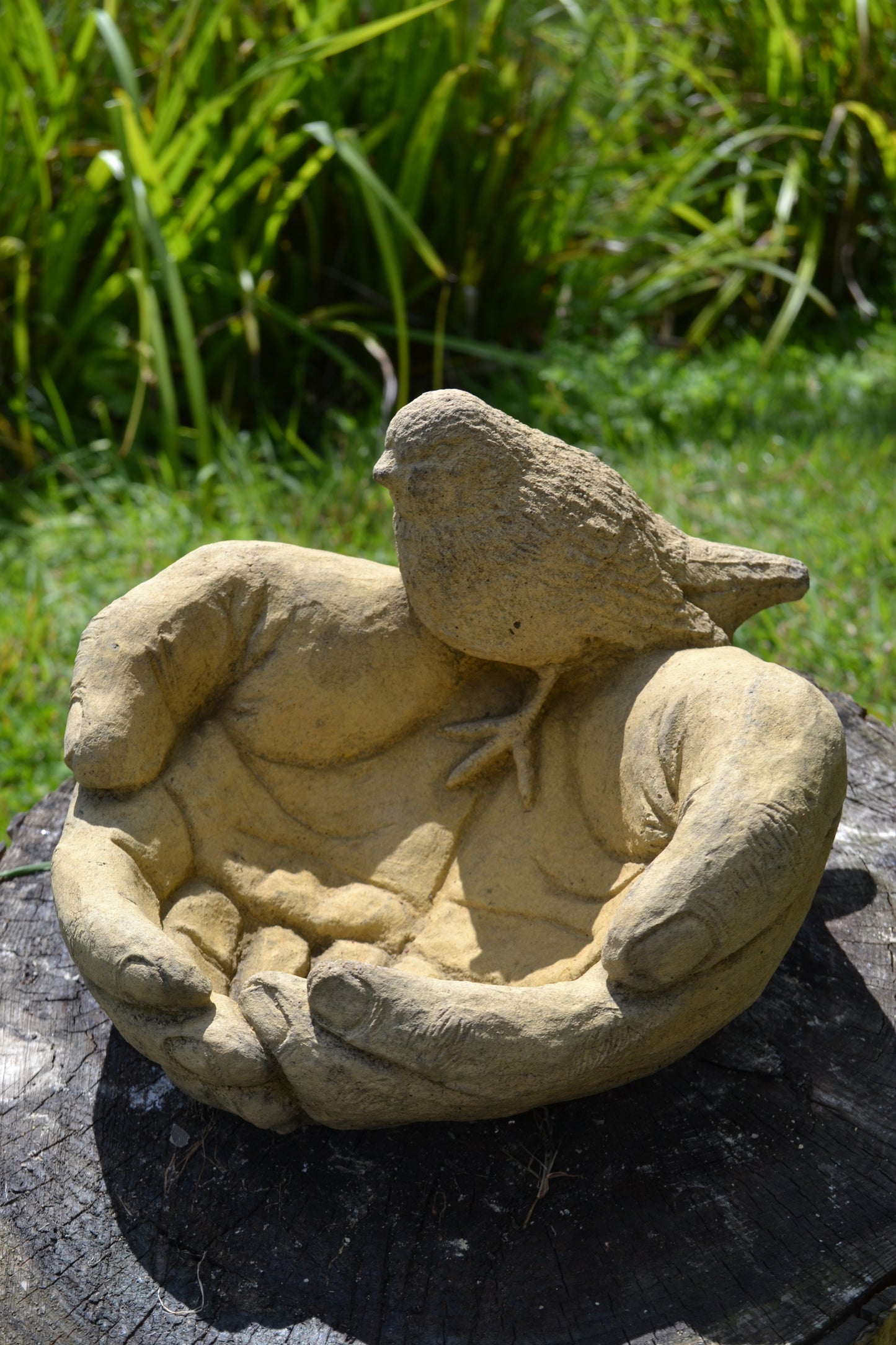 Bird in Hands Ornament