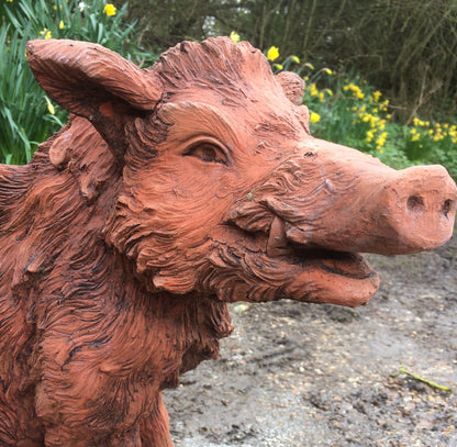 Wild Boar Statues