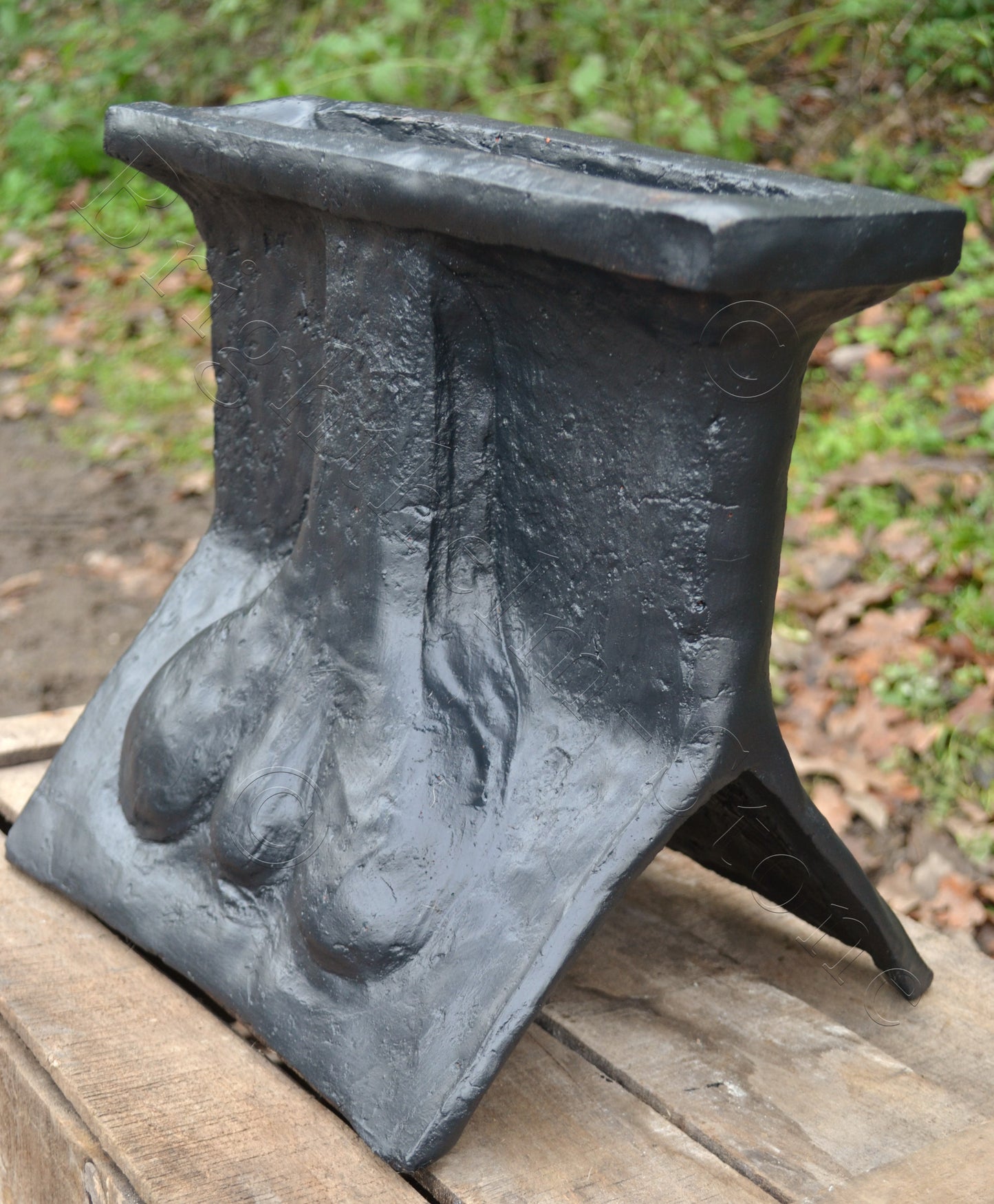 Bull Angled Roof Finial