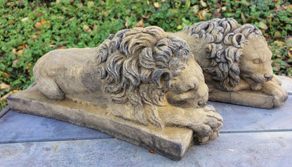 Canova Pair of Lion ornaments