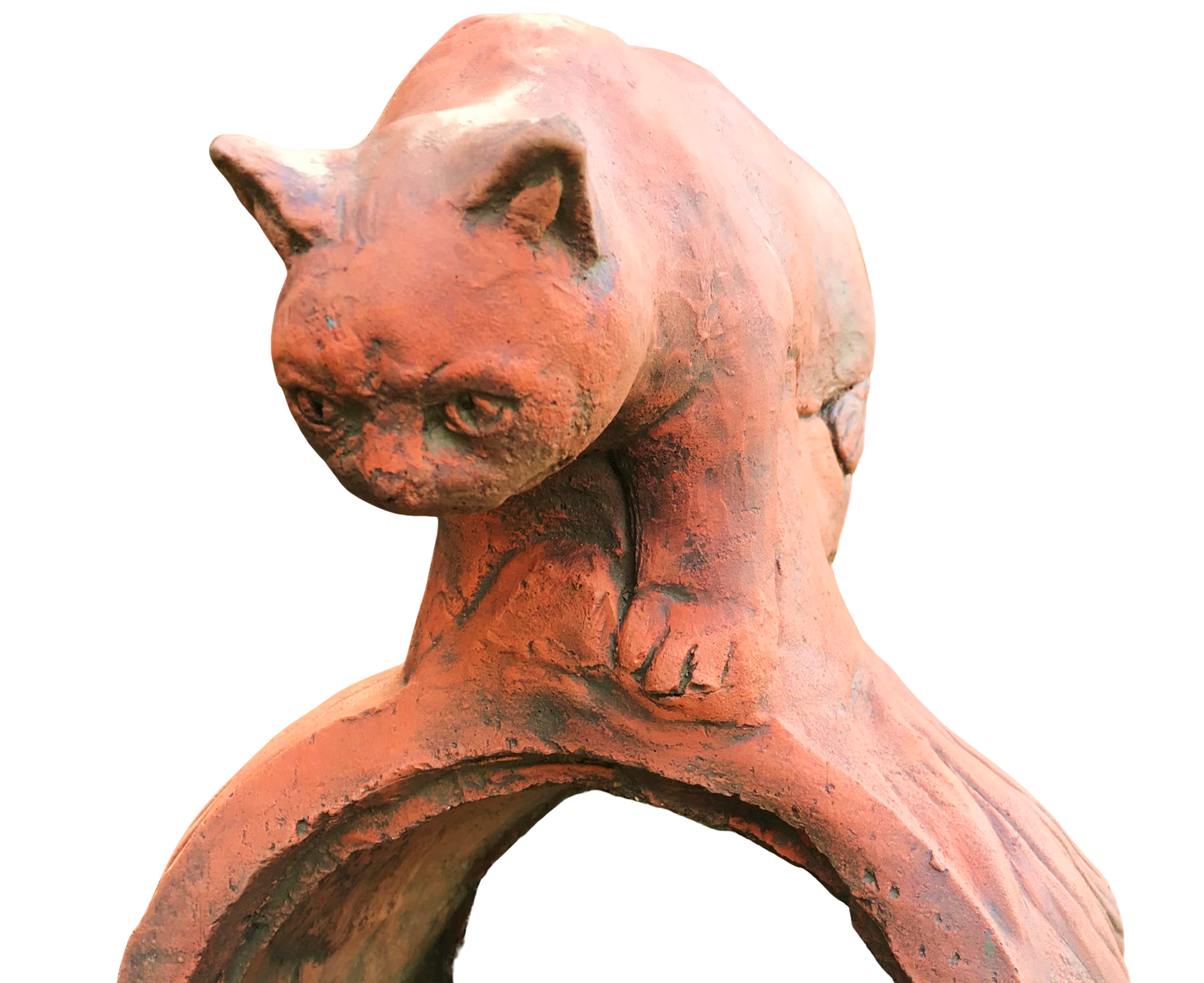 Cat Half Round Roof Finial