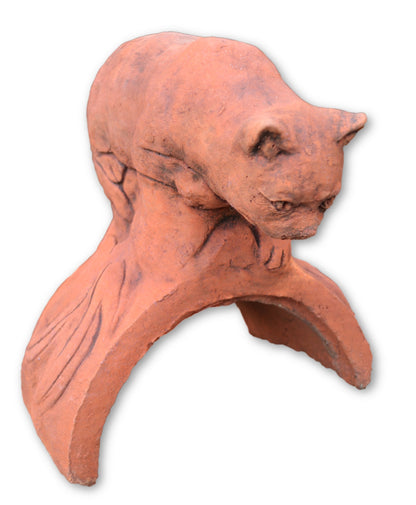 Cat Half Round Roof Finial