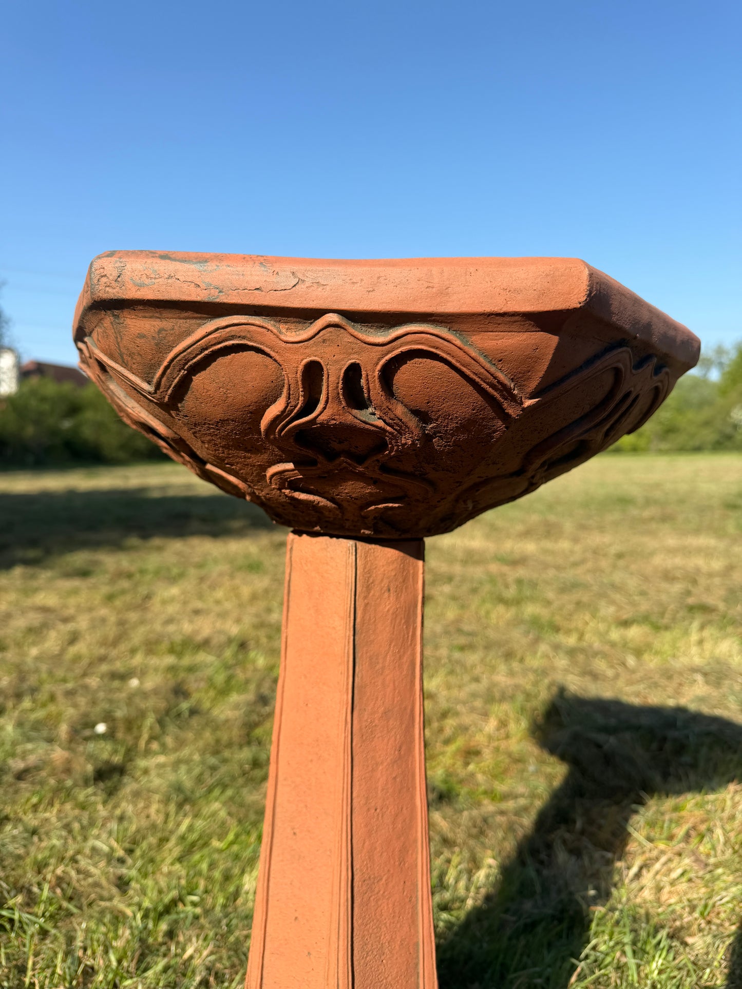 Celtic Bird Bath