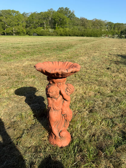 Cherub Bird Bath