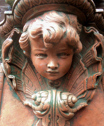 Cherub Corbel and Planter
