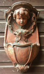 Cherub Corbel and Planter