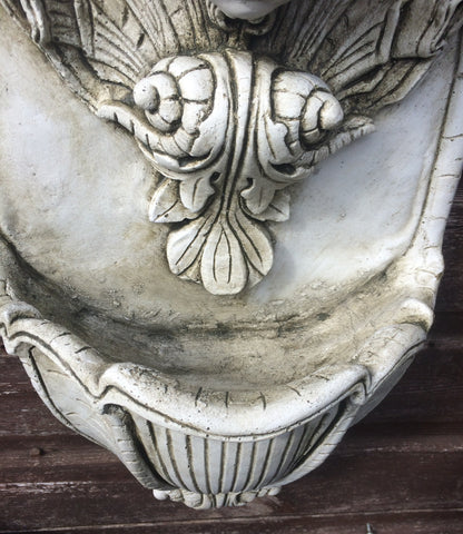 Cherub Corbel and Planter