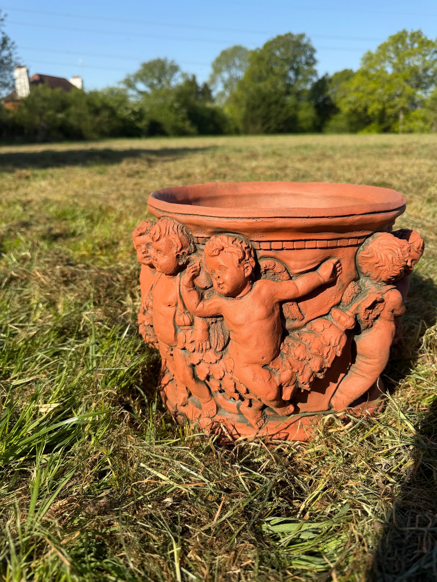 Cherub Planter