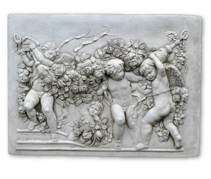 Cherubs and Garland