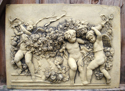 Cherubs and Garland