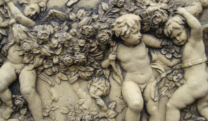 Cherubs and Garland