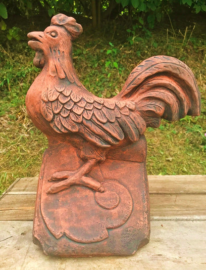 Cockerel Angled Roof Finial