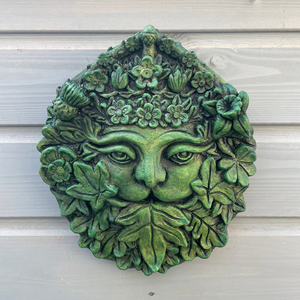 Coronation Green Man Plaque