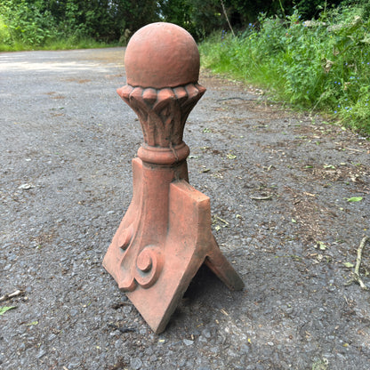 Daisy Ball Angled Roof Finial