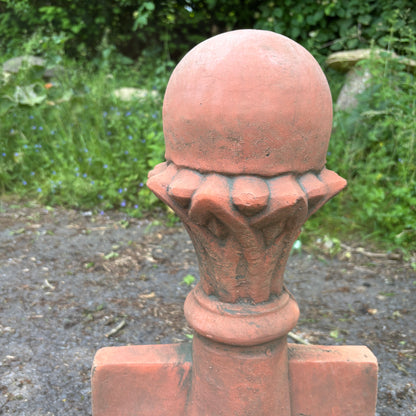 Daisy Ball Angled Roof Finial