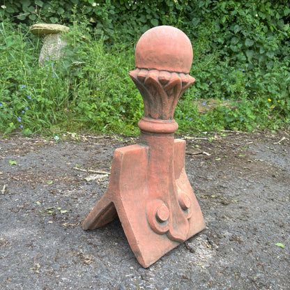 Daisy Ball Angled Roof Finial