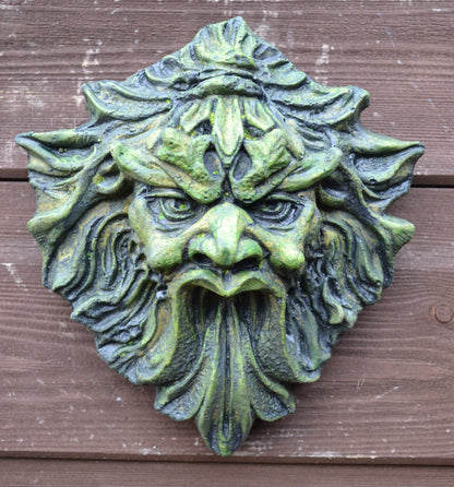 Demon Green Man Plaque