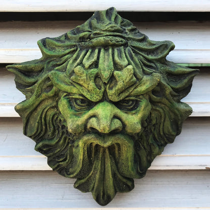 Demon Green Man Plaque