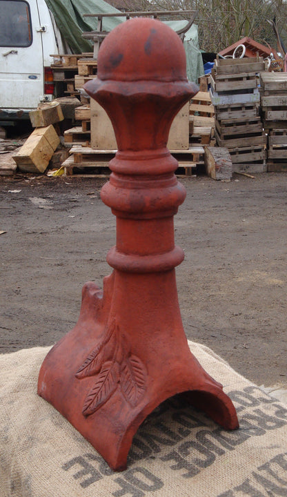 Dorset Ball Half Round Roof Finial