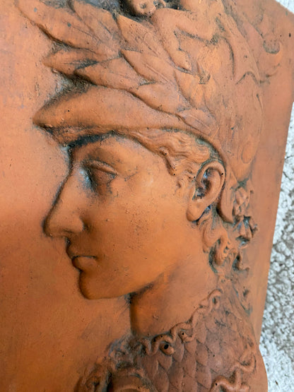 Pair of Florentine Centurion Wall Plaques