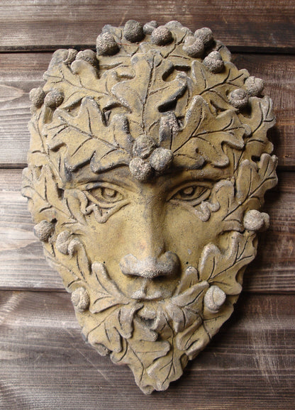 Acorn Green Man Plaque