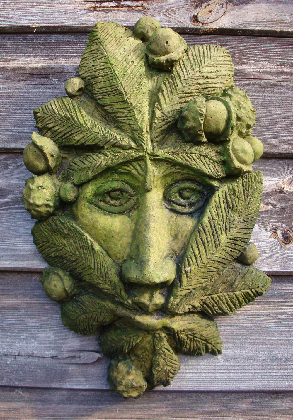 Conker Green Man Plaque