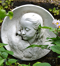 Girl and the Dove Plaque