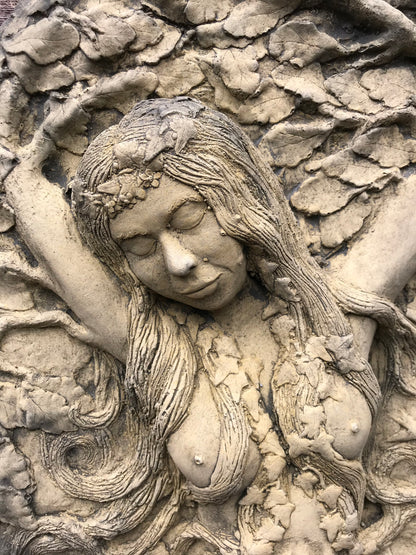 Goddess Green Lady Plaque