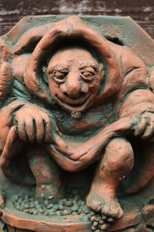 Winemaker Medieval Monk
