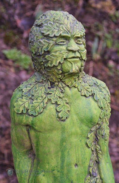 Jack in the Green Statue