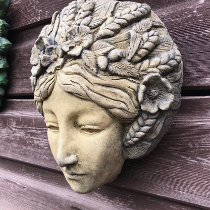 Harvest Goddess Green Lady Plaque