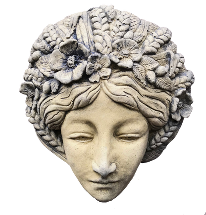 Harvest Goddess Green Lady Plaque