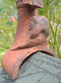 Hawk Half Round Roof Finial