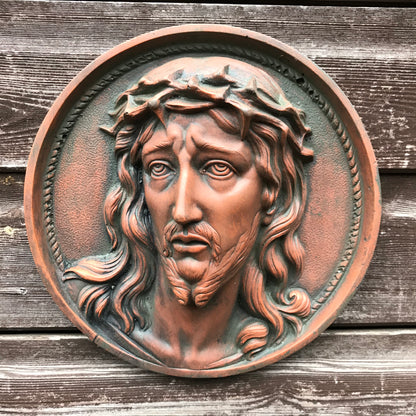 Jesus Round Wall Plaque